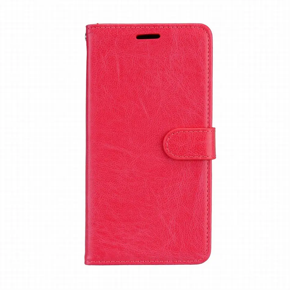 Red Простой чехол для телефона, Одноцветный чехол для Motorola Moto P30 Note E5 G6 Play G7 Plus One power Book, кожаный чехол с подставкой P08G - Цвет: Red