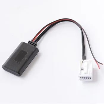 

Plastic & Metal Aux Cable Black 12 Pin 25.8cm 10.16inch 1pc Car Bluetooth