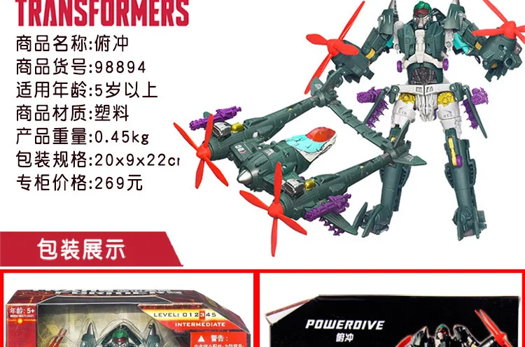 Hasbro Трансформеры мальчик игрушка Классическая серия Вояджер класс 98896 Мегатрон