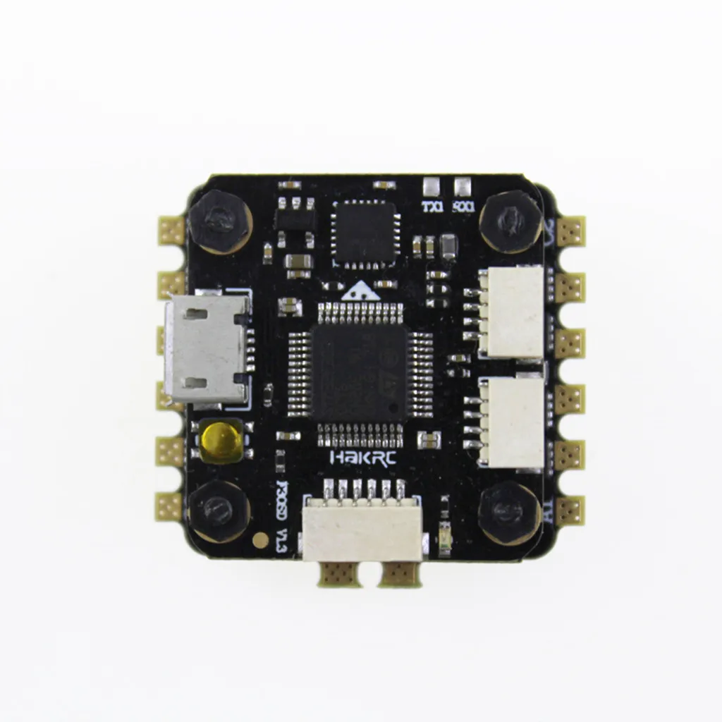 Мини Контроллер полета HAKRC F3 flyбашня OSD BEC 20A 2 4S бесщеточный Esc|Авиационные детали и