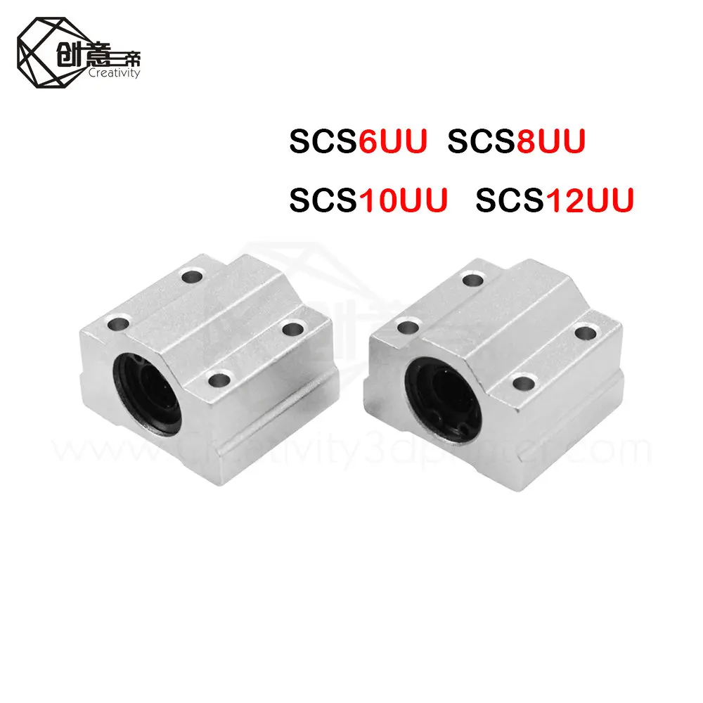 Линейный шарикоподшипник 8 мм роутер с ЧПУ для 3D принтера 1 шт./лот SC8UU SCS8UU SCS6UU SCS10UU