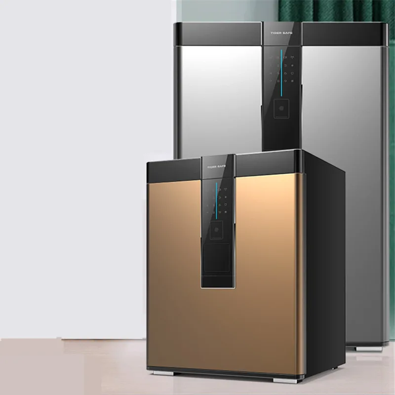 US $399.91 Home Small Office 45cm Invisible Fingerprint Password Safe Mini File Into The Wall Into The Wardrobe All Steel Security Safe