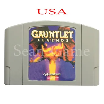 

High USA NTSC Quality Customer Cartridge Gauntlet Legends Card for 64 Bit Video Game Console