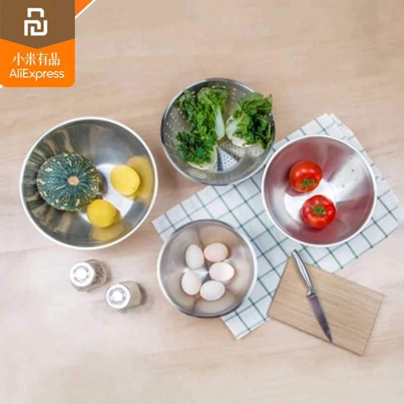 Набор посуды xiaomi mijia House MAXX из нержавеющей стали четыре штуки кухонная утварь