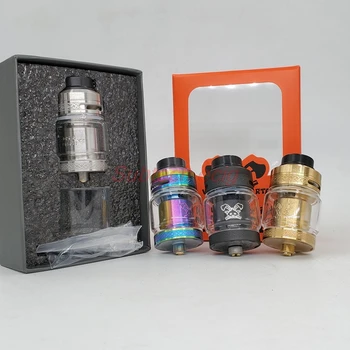 

Newest Dead Rabbit V2 RTA Tank 25mm 2ml/5ml Capacity Single / Dual Coil Building Vape Atomizer Improved Y-type Deck VS Zeus X