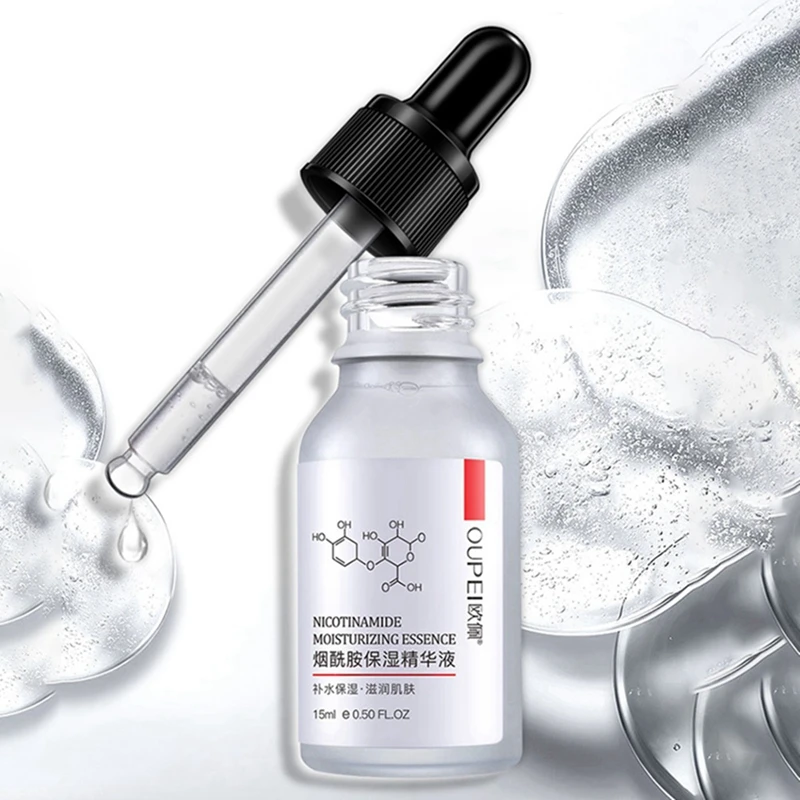 OUPEI 2Pcs/Lot Niacinamide Serum Face Serum Oil Balance Reduce Skin Blemishes Whitening Moisturizer Brighten Skin Color Anti-Agi