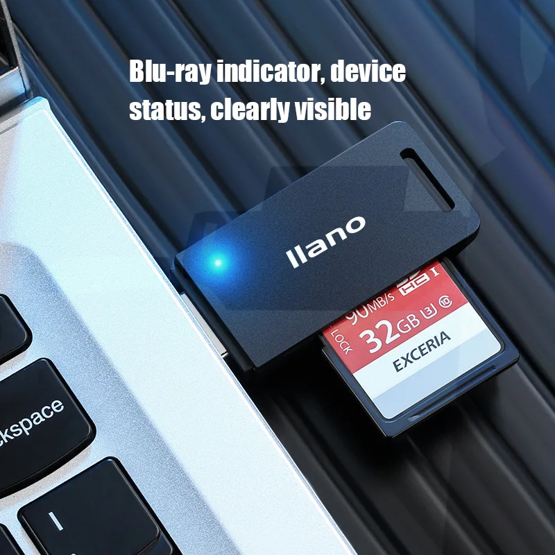 Llano кард-ридер USB 3,0 SD TF кард-ридер смарт-память SD кард-ридер многофункциональный высокоскоростной кард-ридер Поддержка SD/TF