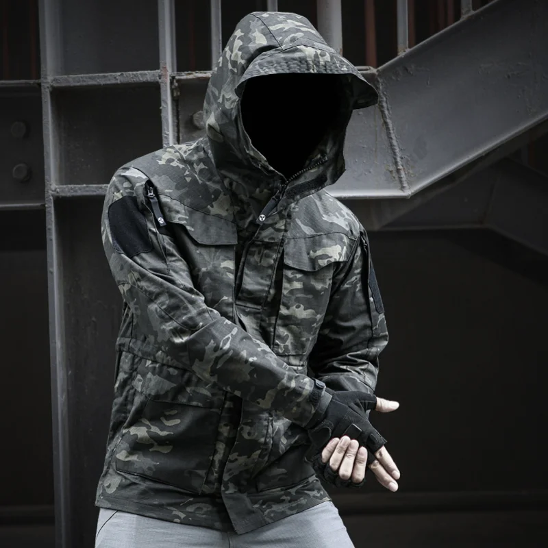 Армейский веер M65 ветрозащитная тактическая куртка Archon Spy Shadow Мужская ветровка
