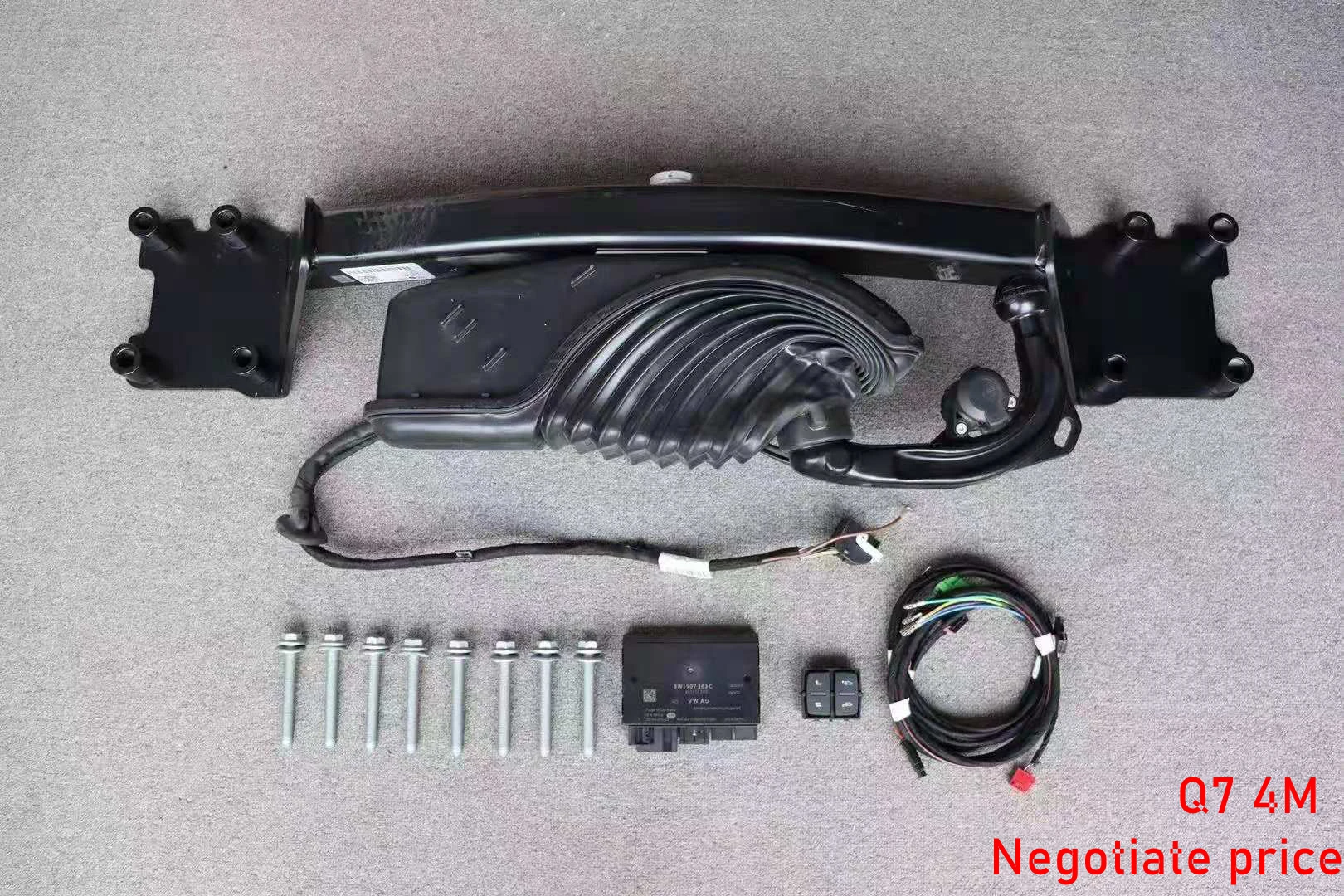 For audi Q7 4M new Touareg cayenne 9Y0 Tow hook Trailer Hitch update kit