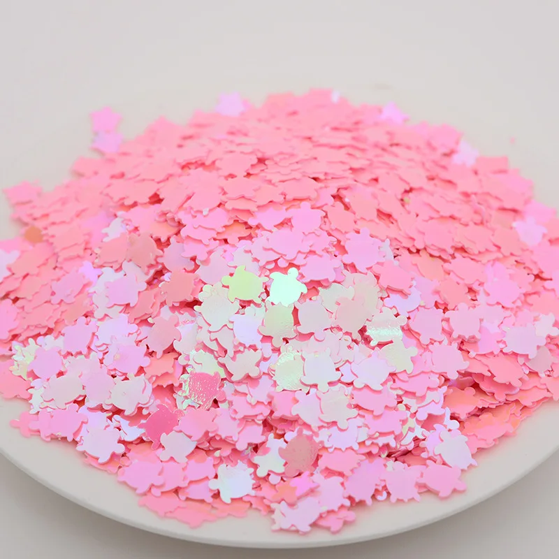 pink 10 г 8 мм прямолинейная форма ПВХ свободные блестки пайетки для дизайна ногтей маникюр ремесла шитье свадебные конфетти украшения блесток - Цвет: pink
