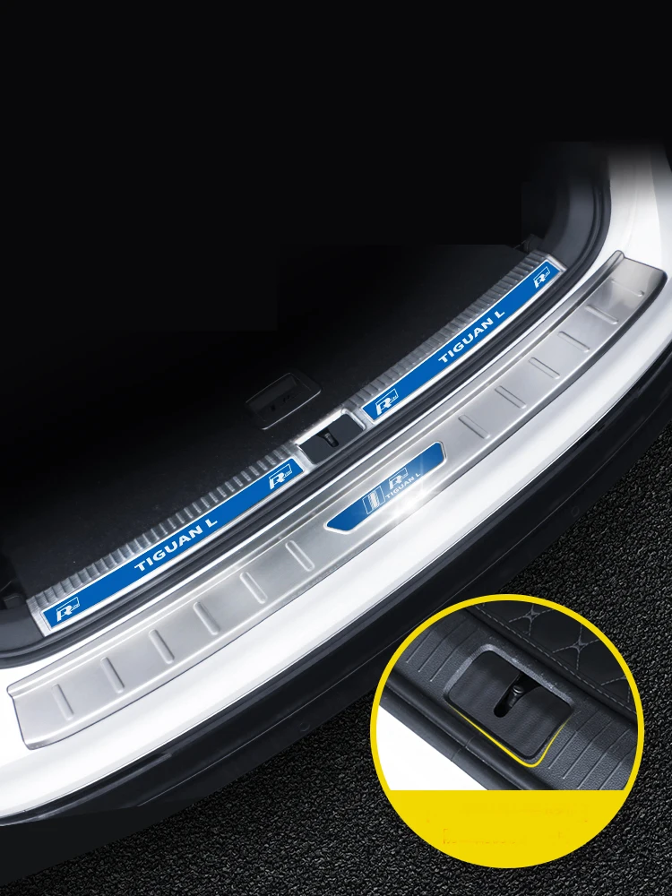 

For Volkswagen 16-2020 New Touran L Rearguard Rear Guard Plate Extension Edition Dedicated Modified 67-Seat Trunk Sill Strip