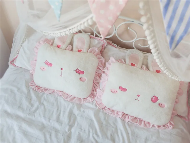 BOBO Bu Rabbit Подушка INS Online Celebrity GIRL'S Heart диванная подушка кружевная Подушка моющаяся подушка для девочек