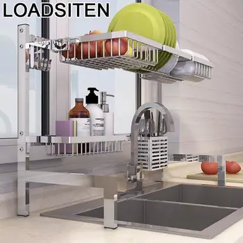 

Sink Especias Organizadores De Afdruiprek Stainless Steel Rack Cozinha Cuisine Mutfak Cocina Organizador Kitchen Organizer