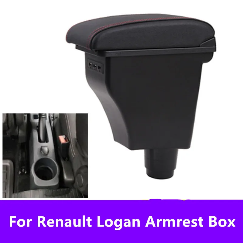 For Renault Logan 2 Armrest Box Universal Car Central Storage modification accessories | Автомобили и мотоциклы