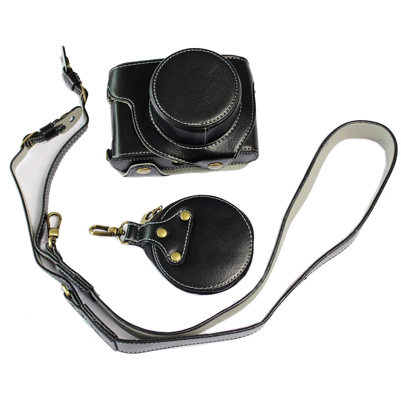 

Genuine Leather Case Camera bag For Leica D-LUX typ109 protective full body cover shell With Battery Opening portable