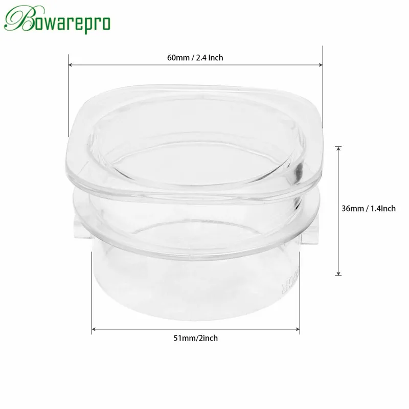 Bowarepro центральный наполнитель колпачок блендер запасная часть для остер блендер банка крышка квадратный Клевер круглый 1 шт