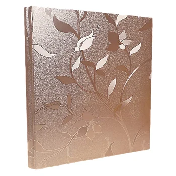 

Photo Album 4X6 620 Photos Leather Cover for Family Wedding Anniversary Baby Vacation (Champagne Gold)