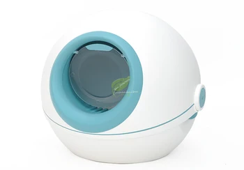 

Meow Planet Cat Pot Large Size Closed Cat Toilet Sand Basin Deodorant and Anti-spatter Cat Waste Basin Breathable Health