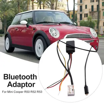 

AUX Input Wireless Bluetooth Audio Cable Module Radio Stereo For Mini Cooper R50 R52 R53 MP3 Auxiliary In Lead