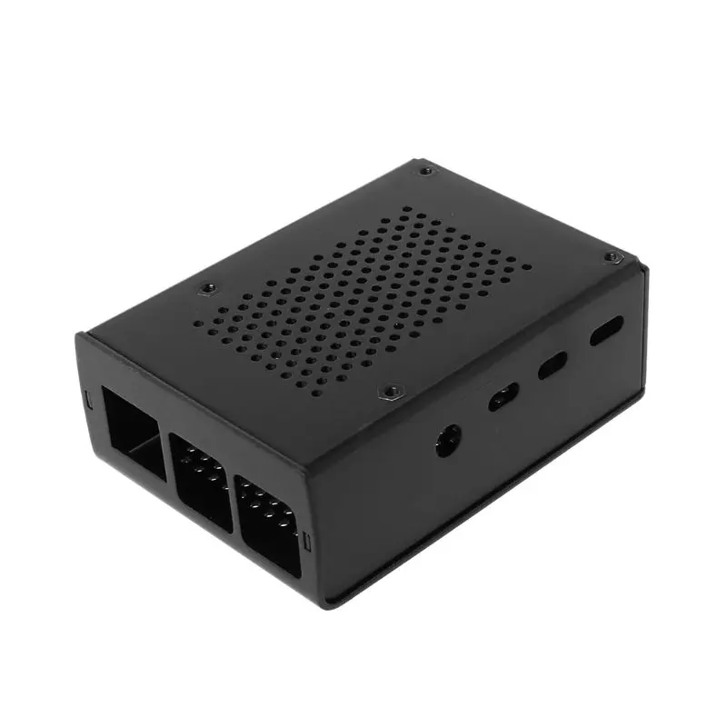 1 комплект корпус из алюминиевого сплава металлический корпус Корпус для Raspberry Pi 4 Модель B E65A