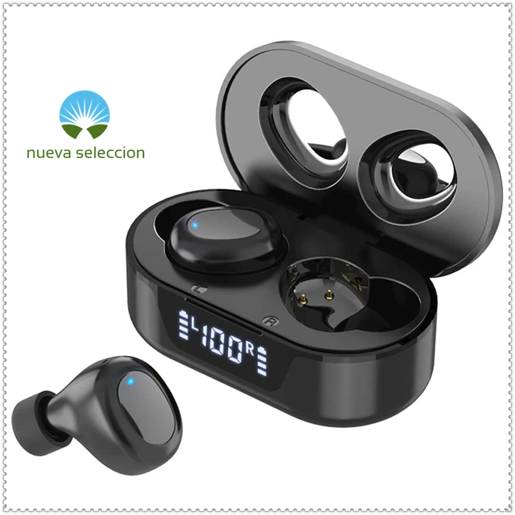 

Sport Cycling Running TWS Bluetooth Earphones HiFi Sound Wireless Headphones Earbuds BT5 Handsfree Headset Super Bass USB Type C