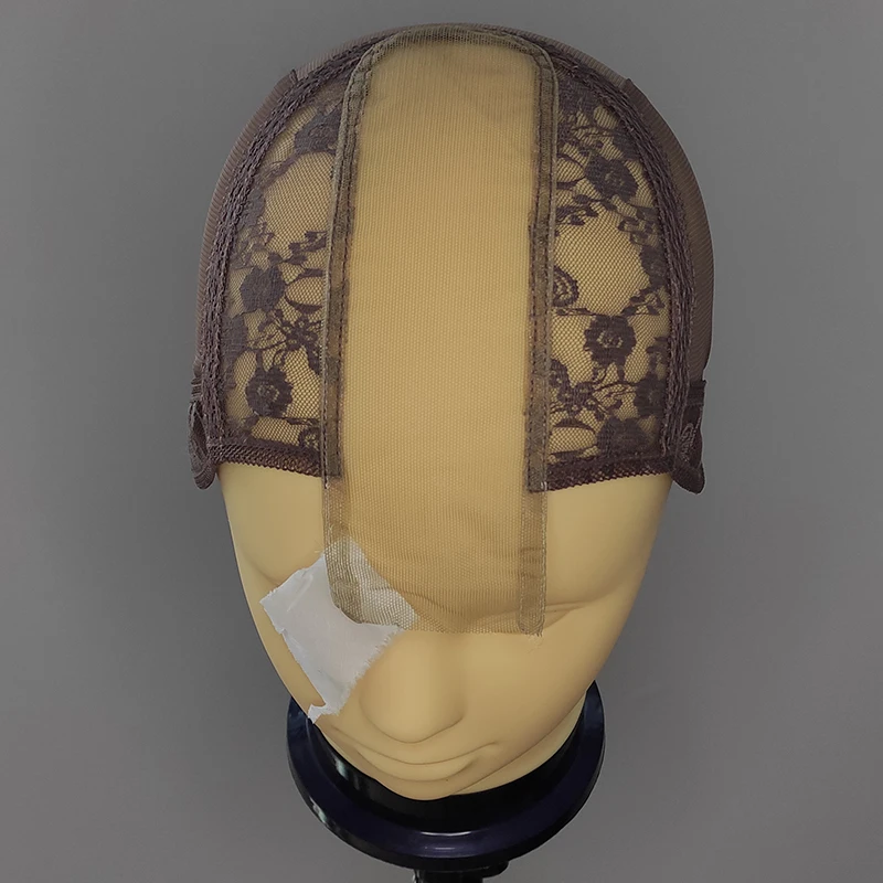 2X6inch Closure-wig-caps Frontal lace wig base caps for making frontal lace wigs
