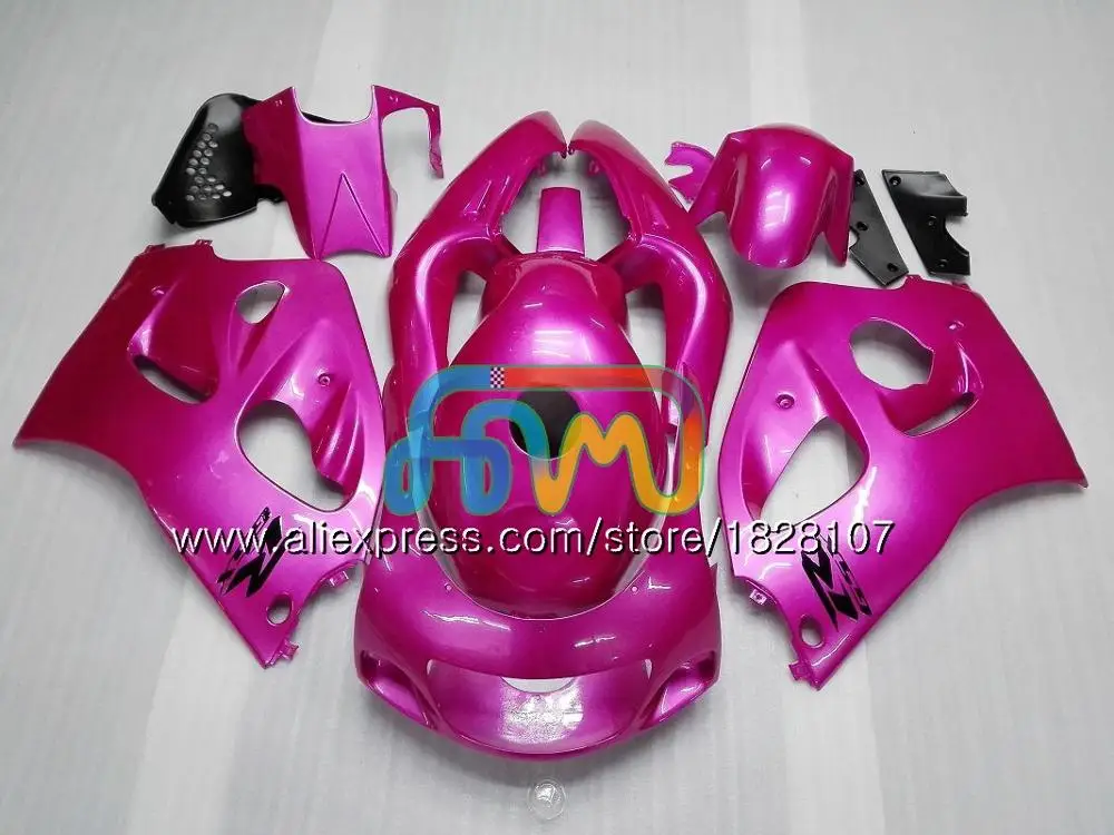 Средства ухода за кожей для SUZUKI GSXR 600 750 SRAD GSXR600 96 97 98 99 00 32BS. 20 GSX-R600 GSXR750 1996 1997 1998 1999 2000 обтекатель красный серебристый - Цвет: No. 31 Pink