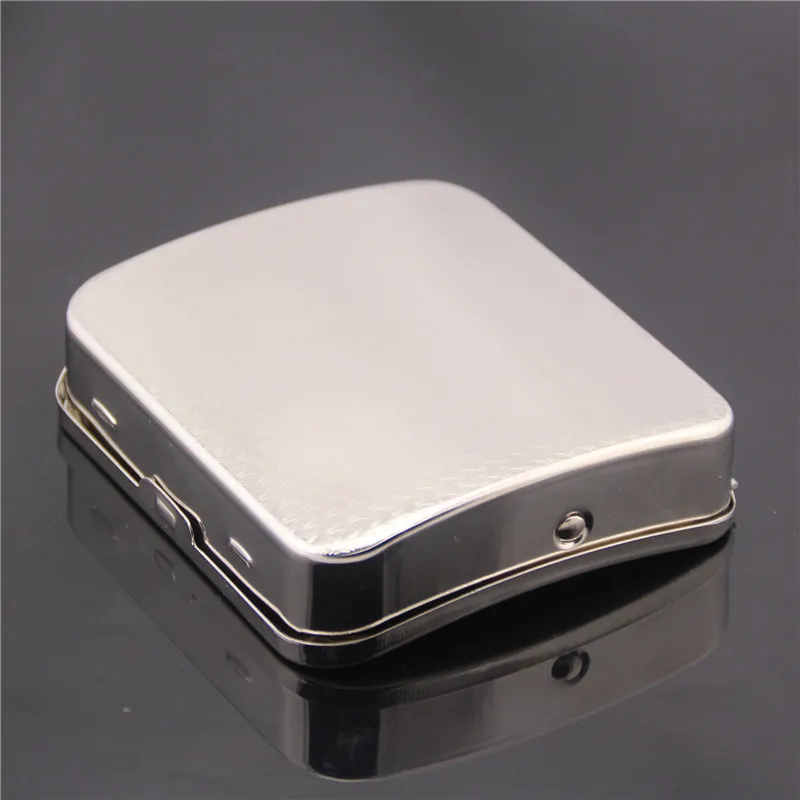 Rollbox скручивающий ящик Чехол самодельная сигарета курильщик ручной куритель сигареты, из нержавеющей стали чайник