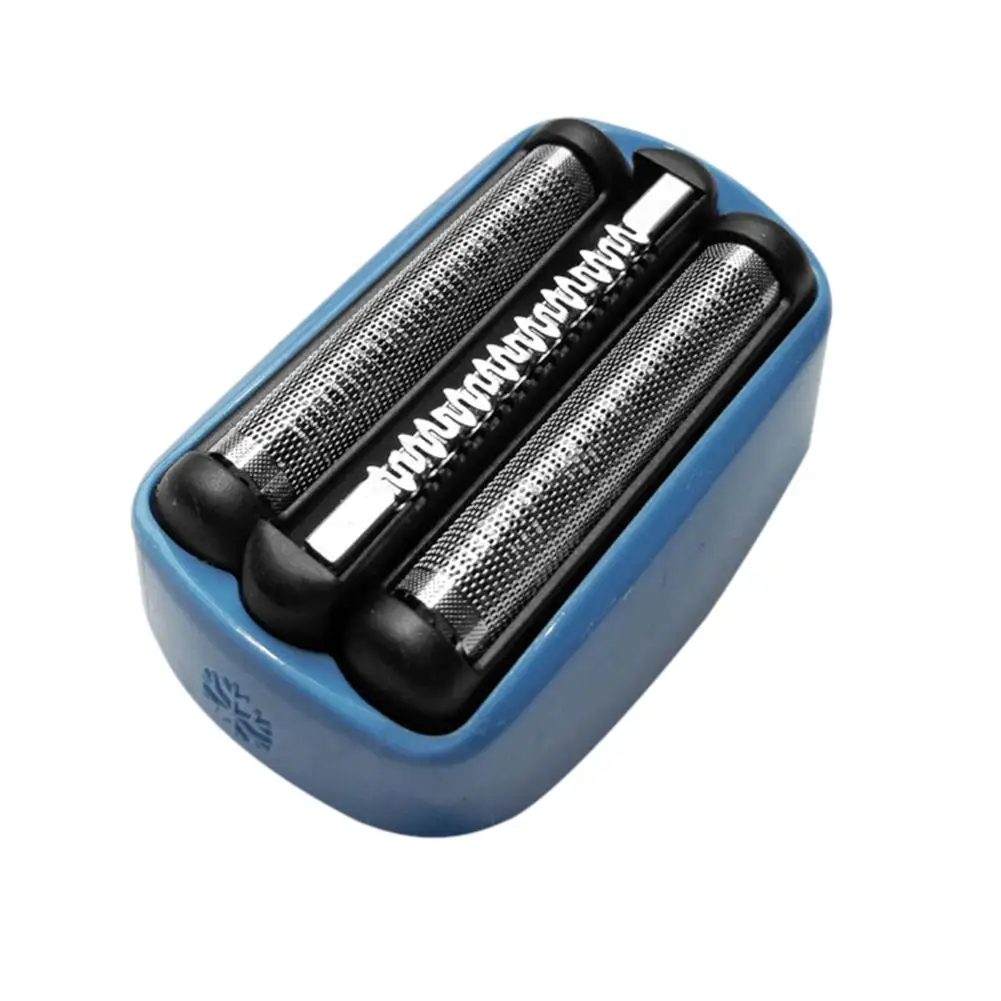 Electric Shaver Head Trimmer Razor Replacement Head Foil Screen For Braun 40B Series Durable Wet And Dry Use Waterproof - Цвет: Blue