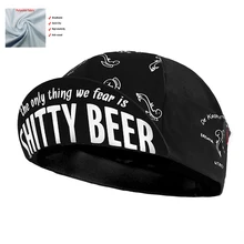 

Black Classic New Universal Factory Team Sports Competition Cycling Cap Polyester Customizable One Size Breathable Men and Women