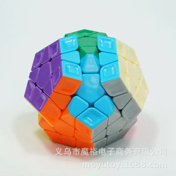 [Папайи Tornado Boy "Радуга" пять Magic Cube] Shenzhou специальный Форма 3-заказ двенадцать поверхности тела пять Magic Cube Развивающие игрушки