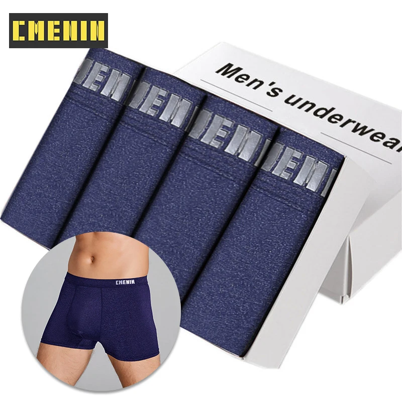 

4Pcs Ins Style Man's underwear Boxer Homme cotton Mens Underwear Boxershorts Men Boxers Sexy Boxer Shorts Cuecas CM007