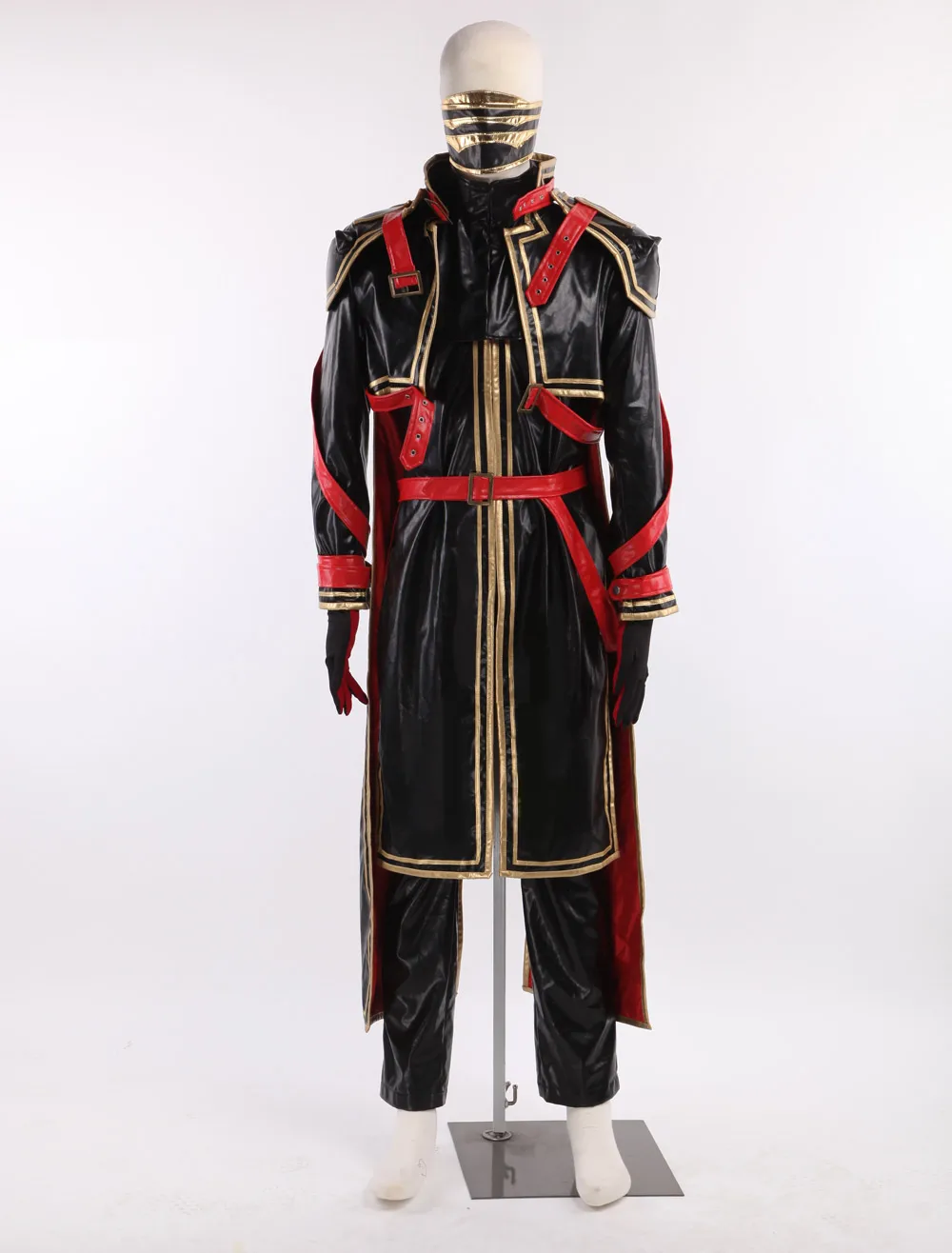 CostumeBuy игра Final Fantasy type-0 Лидер команды Косплей Kurasa костюмированный наряд для взрослых мужчин изготовленный на заказ костюм для Хэллоуина