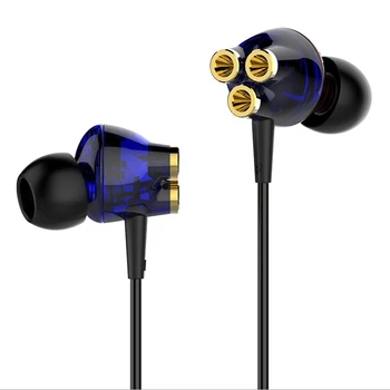 

Subwoofer Stereo Headphones In-Ear Six-Unit Driver Wired Game Headphones Music Headphones