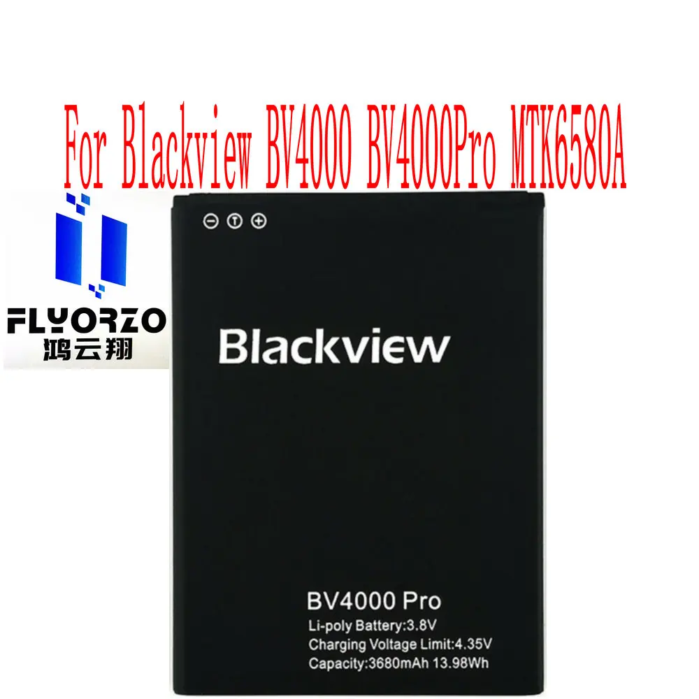 100% Бренд новый высокое качество аккумулятор 3680mAh BV4000 для Blackview BV4000Pro MTK6580A