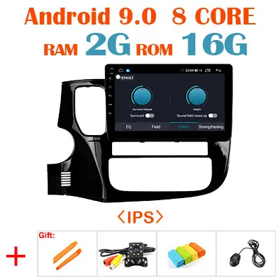 2G 16G no canbus 1280*720P 64G Android 9,0 Carplay радио для Mitsubishi Outlander xl 3 2012- мультимедийный экран навигация gps без DVD плеера - Цвет: 2G 16G no canbus