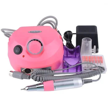 

Superior 220V Pro Acrylic Electric Nail Drill File Buffer Bits Manicure Pedicure Kit Set New @ME88