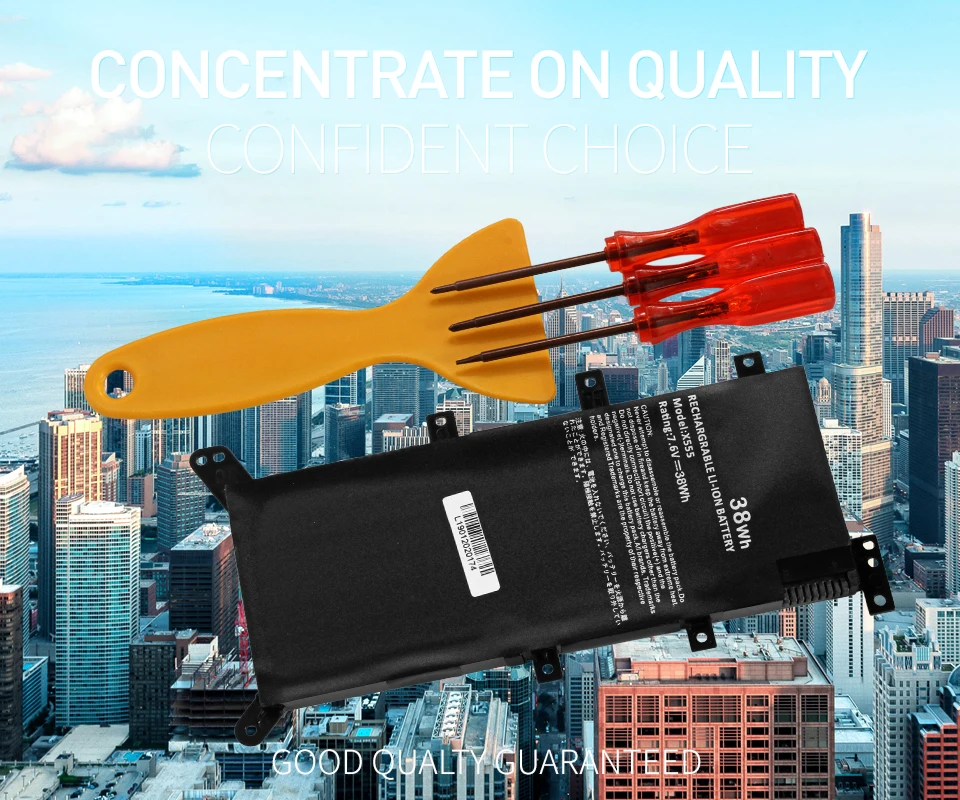 ApexWay 7,5 V 38WH C21N1347 аккумулятор для ноутбука ASUS X554L X555 X555L X555LA X555LD X555LN X555MA 2ICP4/63/134 C21N1347