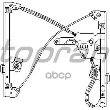 Стеклоподъемник Skoda Octavia 96-07 Пер.Лев. Topran 111257755 topran арт. 111257755