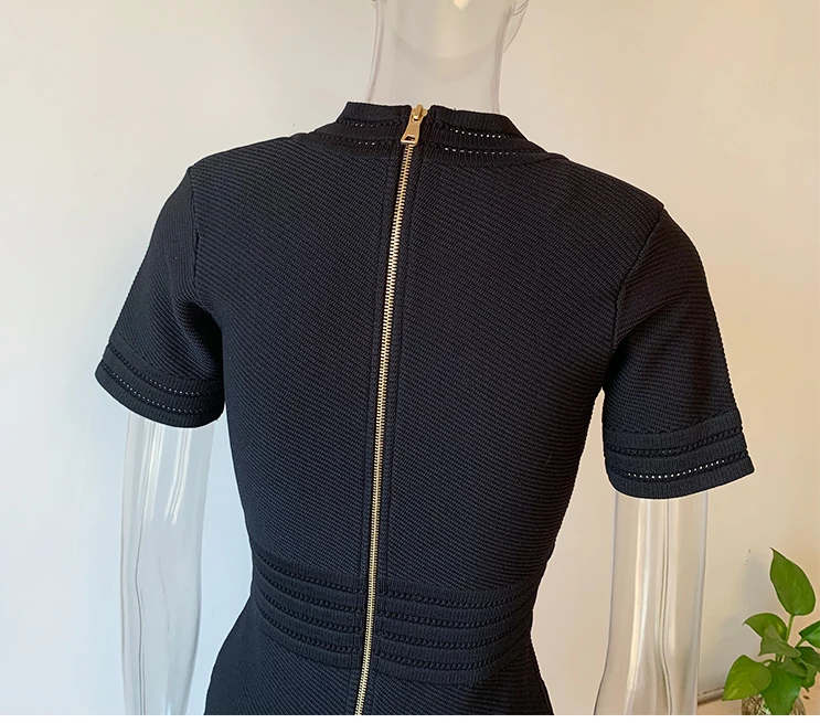 Army Style V Neck Short Sleeve Dress