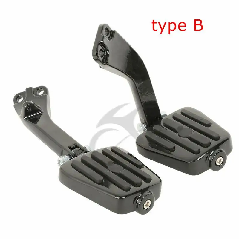 Задняя Подножка для пассажира мотоцикла монтажные кронштейны для Harley Dyna Glide Wide Glide Fat Bob Low Rider FXDB FXDF FLD 2006