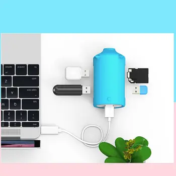 

ORICO Cute Pig 4 Ports USB 3.0 OTG Hub USB Splitter Support TF SD Card Reader