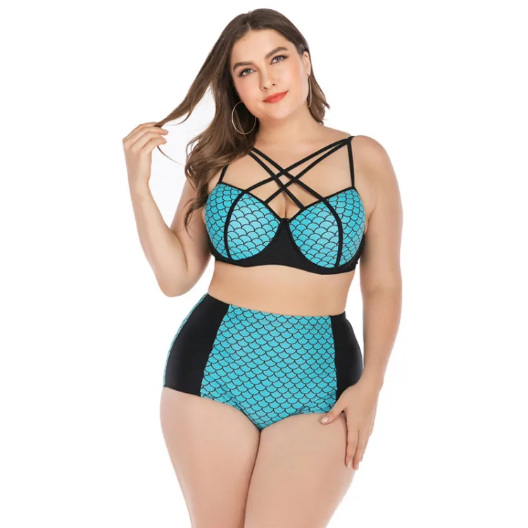 6641 Set bikini plus size women sexy beach bikini push up swimwear woman brazilian bikini big size swimsuit for woman bath suit - Цвет: 6641