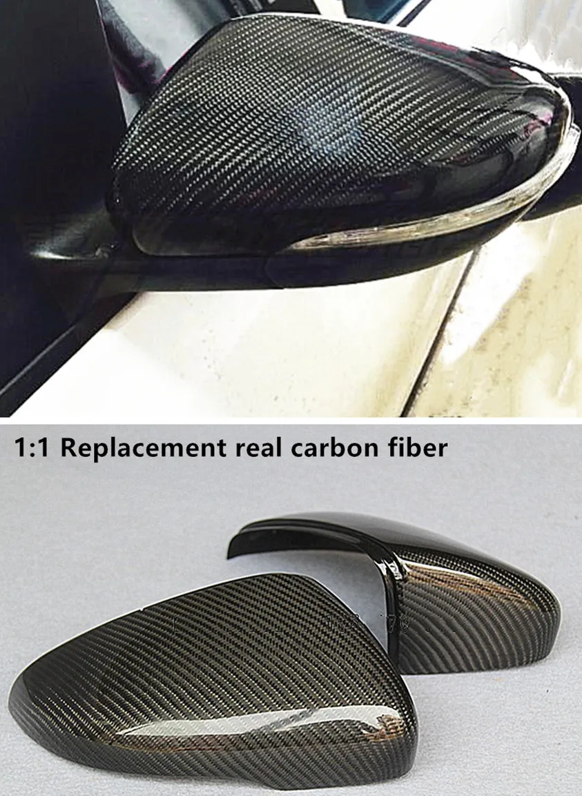 Для Volkswagen golf 6 7 mk6 mk7 gti r20 для VW Scirocco CC passat beatles боковое зеркало из углеродного волокна для golf 6 golf 7 caps