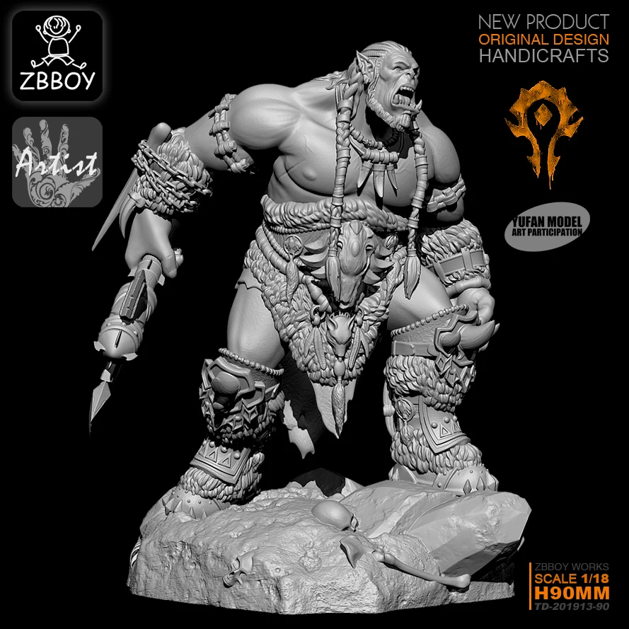 Skup 1 18 zestawy figurek żywicznych samo zmontowane (9 CM) TD 201913 90