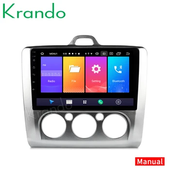 

Krando Android 9.0 9" IPS Full touch car Multmedia system for FORD FOCUS 2004-2011 audio player gps navigation No 2din DVD