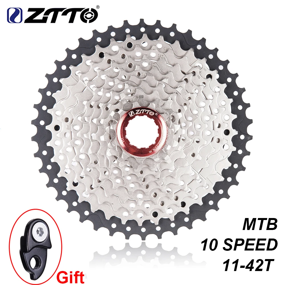 ZTTO Bicycle Freewheel 10 Speed 11 42T MTB Freewheel Mountain Bicycle