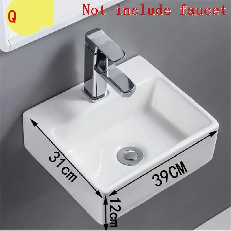 MODEL S Banyo Da Appoggio чаша wastatel Fregadero Куба Evier Umywalka Sobre Encimera Para судно Lavabo бассейна Пиа Banheiro раковина для ванной комнаты - Цвет: MODEL S