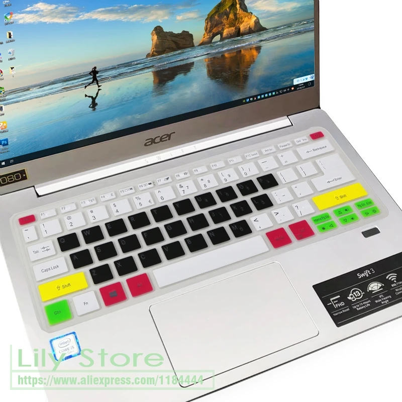Для acer Swift 3 Air SF313-51 SF313 13 13,3 дюймов силиконовый чехол для клавиатуры защита кожи i5 8250U