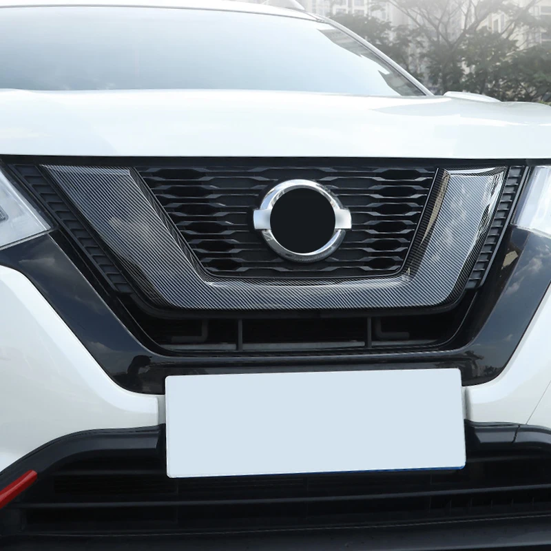 Для Nissan X-trail Rogue- аксессуары цельная средняя решетка гриль Замена декоративная накладка 1 шт